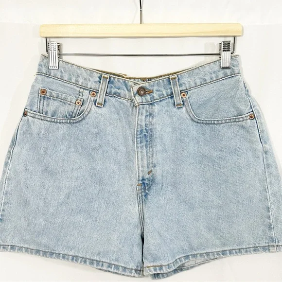 Levi’s Vintage 561 Loose Fit High Rise Denim Jean Shorts - Picture 2 of 10